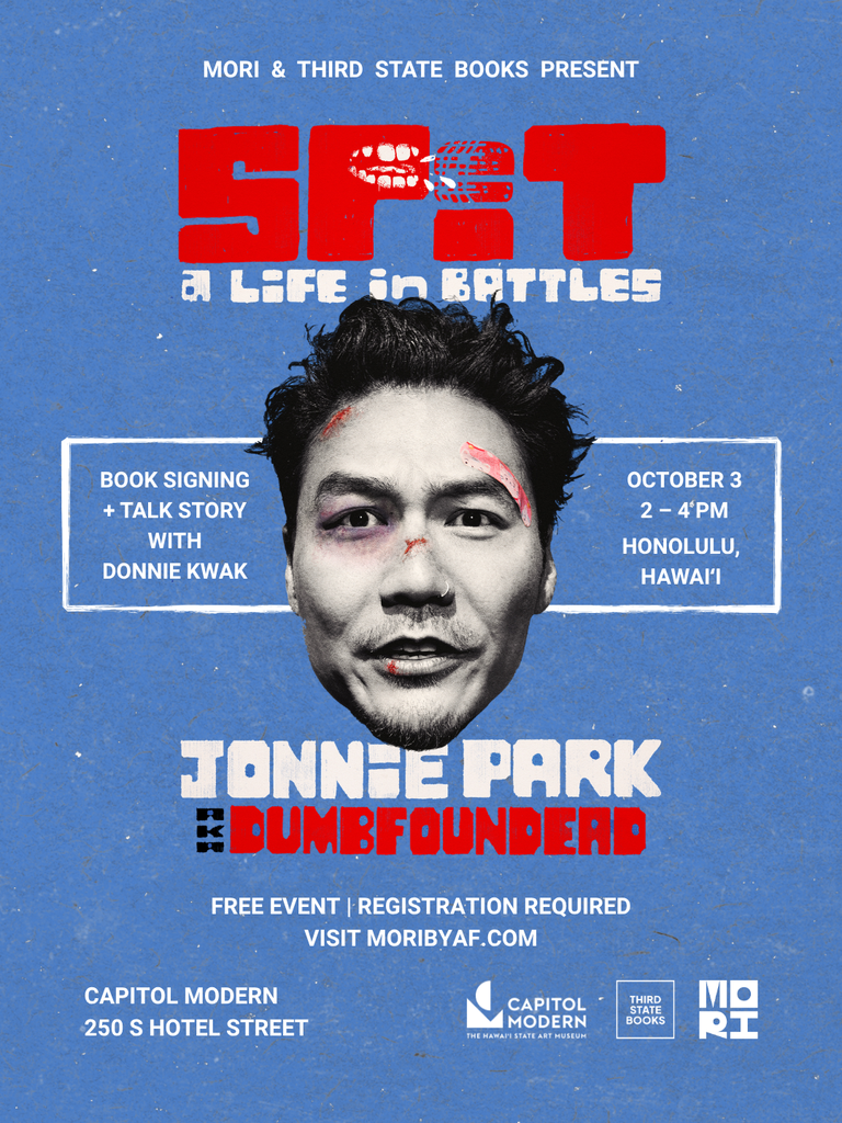 MORI & Third State Books present SPIT: A Life in Battles - Book Signing and Talk Story with Jonnie Park and Donnie Kwak