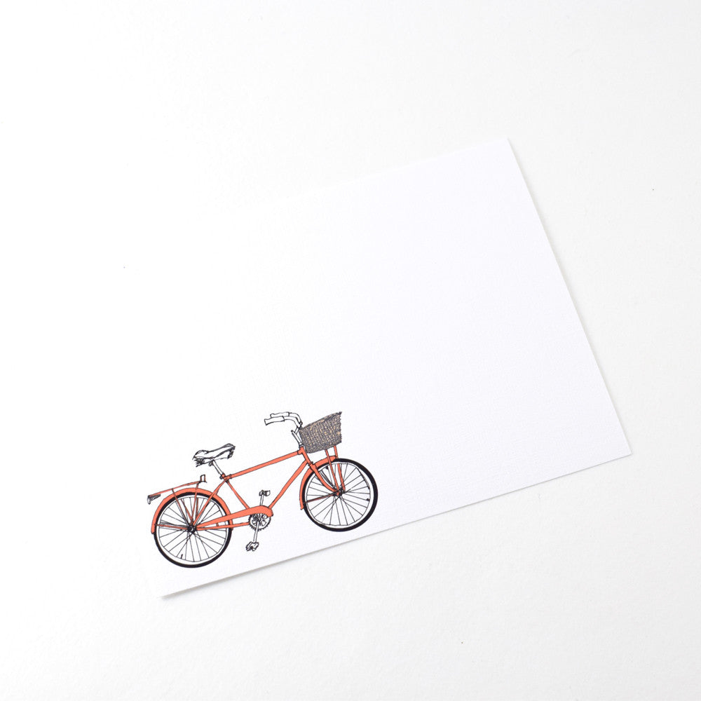 Greeting Card Set in Bicycle