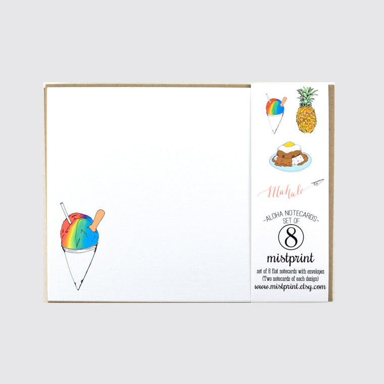 Greeting Card Set in Aloha