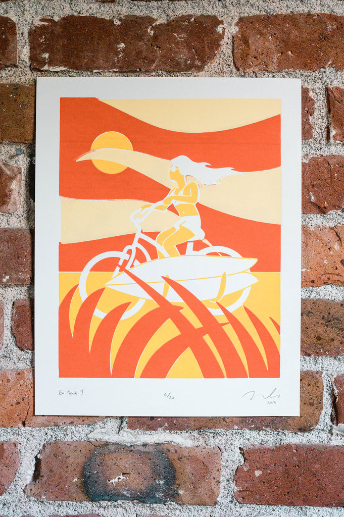 Winter Swell Series Screen Print