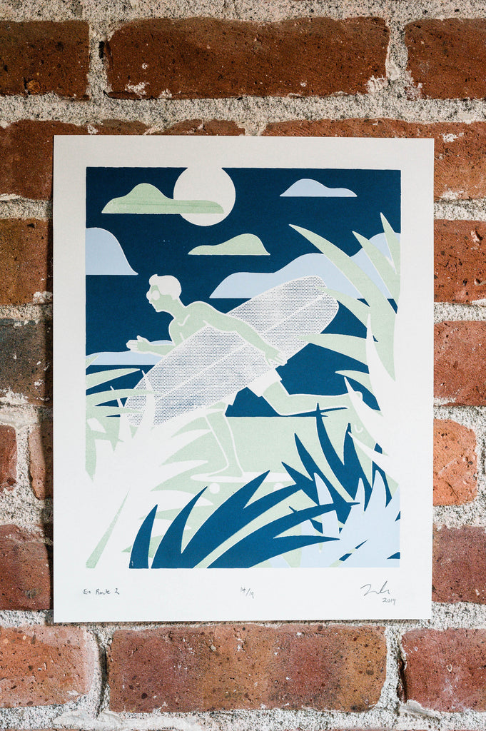 Winter Swell Series Screen Print