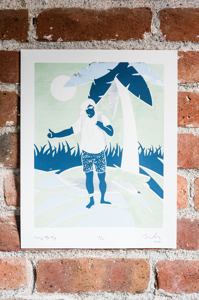 Winter Swell Series Screen Print