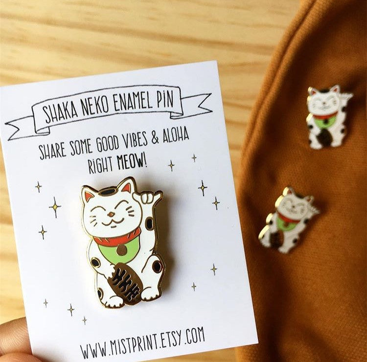 Shaka Neko Pin