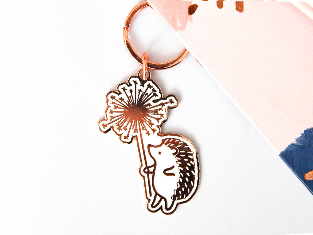 Logo Dandelion Keychain by TALES OF ELEANOR