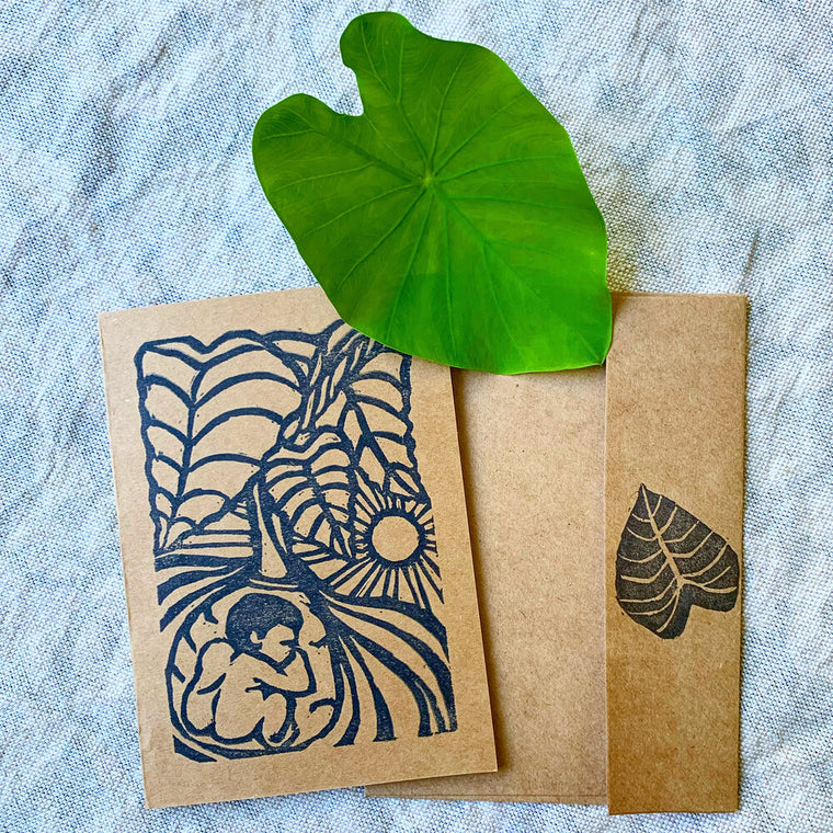 Haloa (Kalo) and the Sunrise Greeting Card
