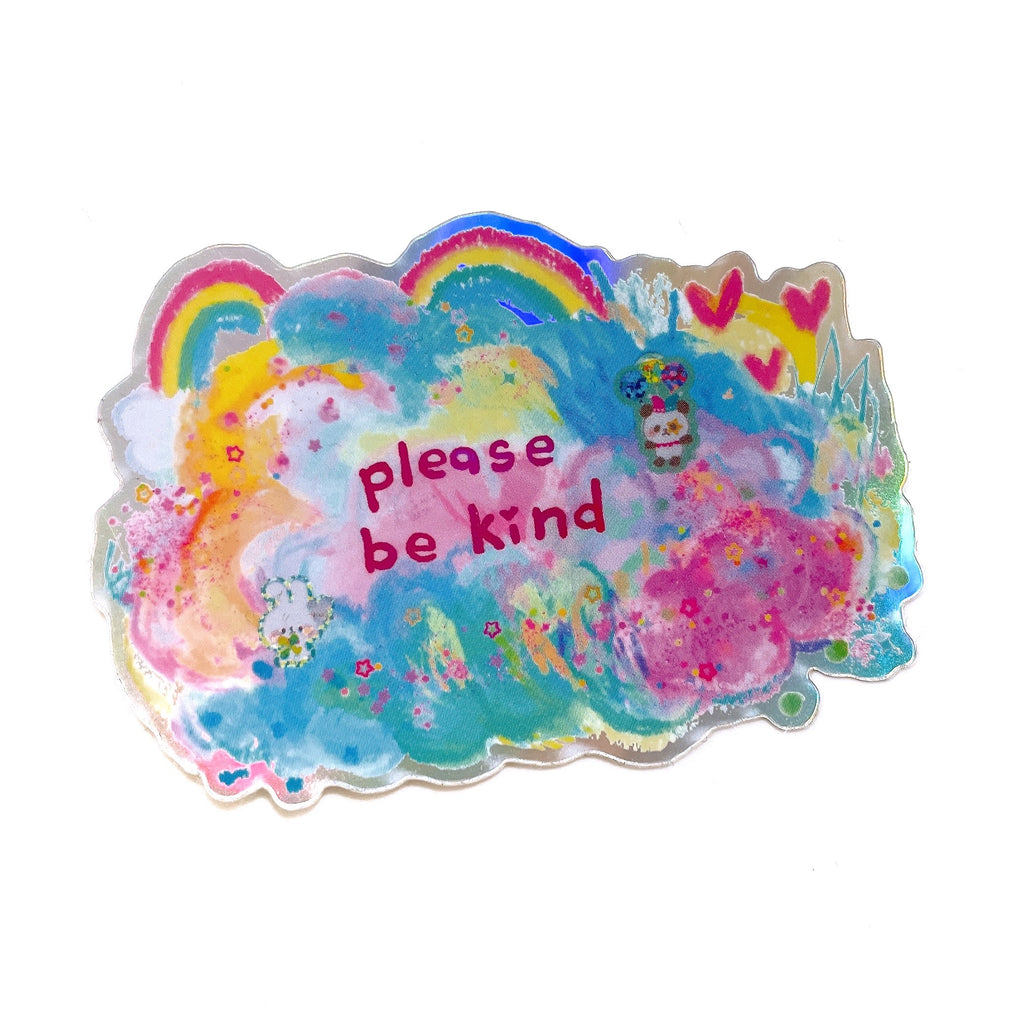 Positive Thought Cloud Stickers