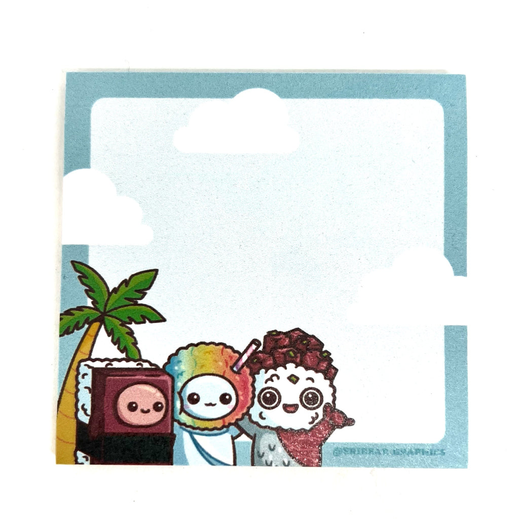 Hawaii Food Buddies Post Its by HONEY STAR