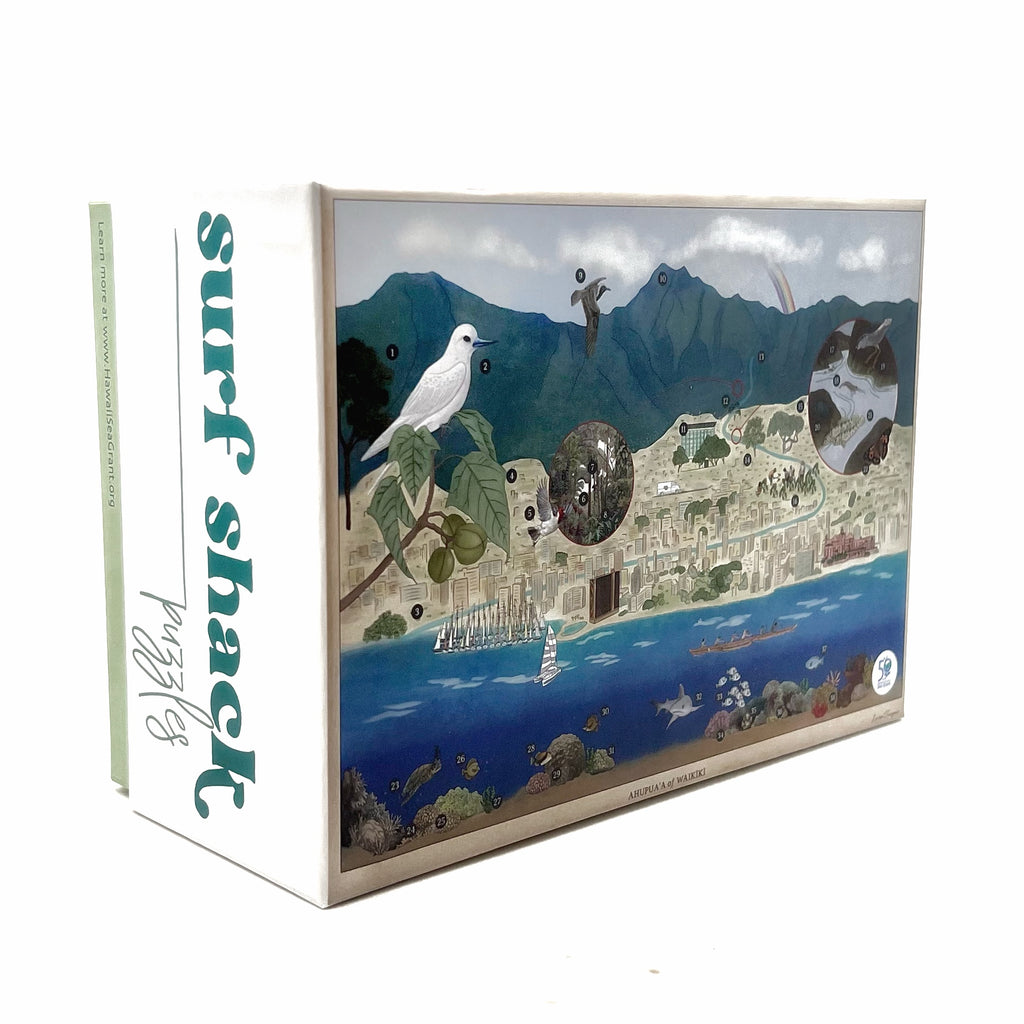 Ahupuaʻa of Waikiki by SURF SHACK PUZZLES