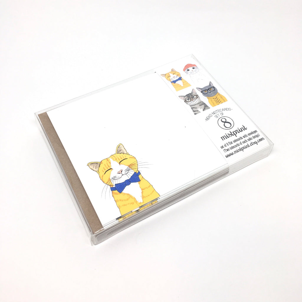 Greeting Card Set in Neko