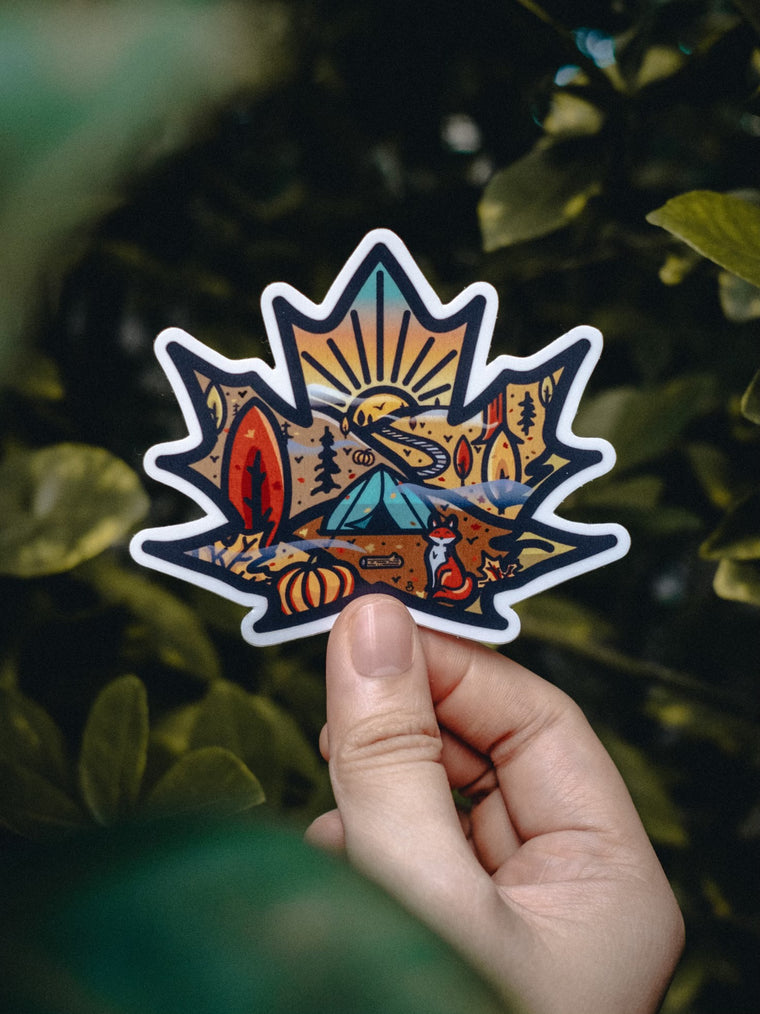 Autumn Sunrise Sticker