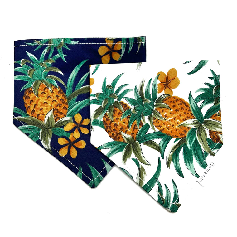 Pineapple Pet Bandanas by MIX & MUTT