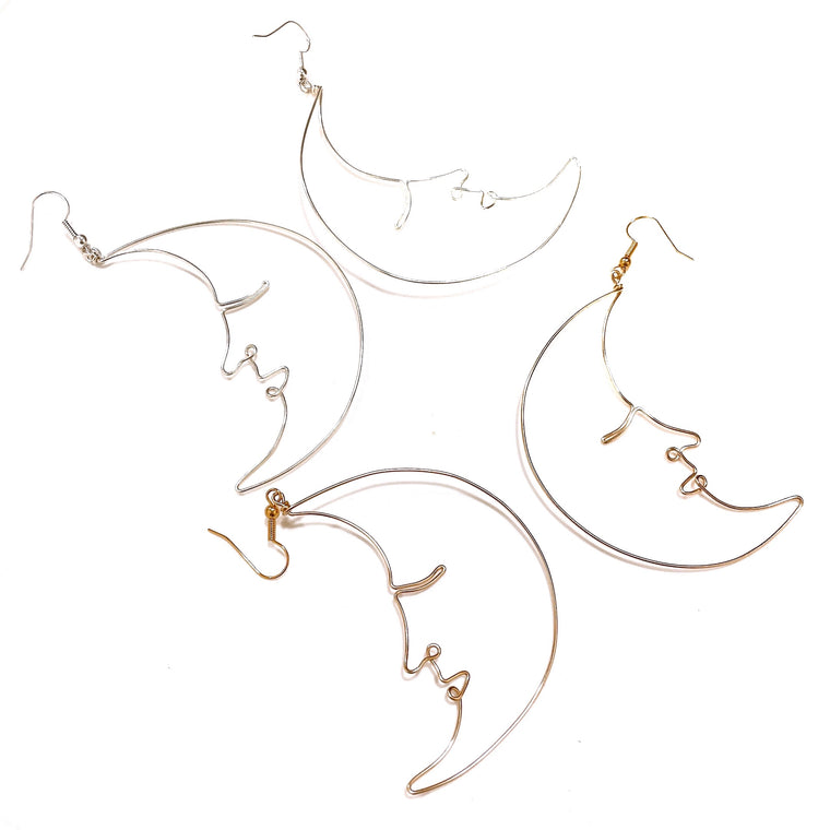 La Lune (Crescent Moon) Earrings