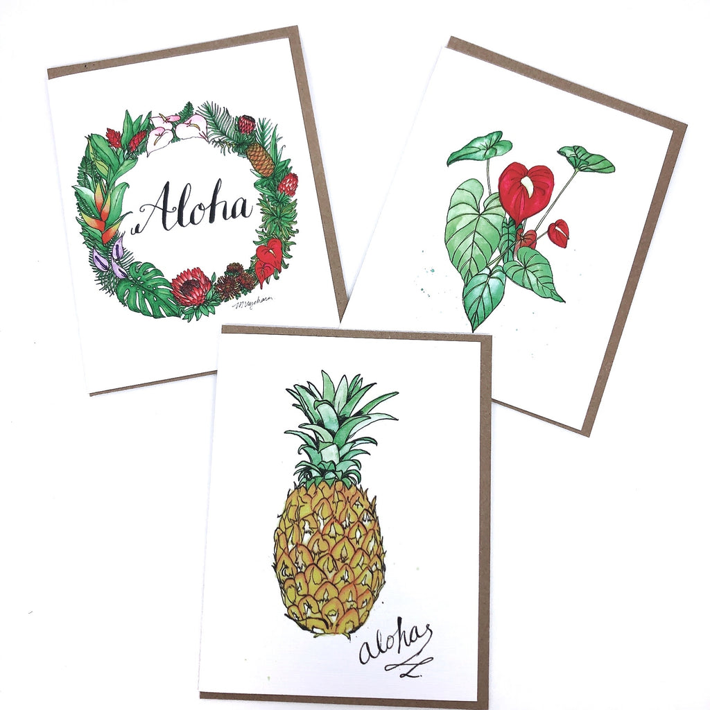 Hawaii Series Greeting Cards